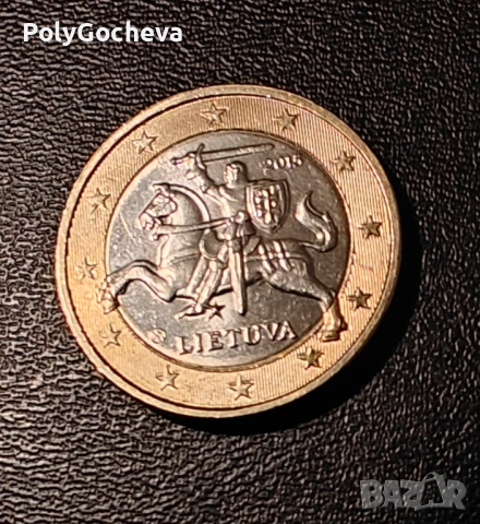 РЯДКА ЕВРО МОНЕТА ОТ ЛИТВА