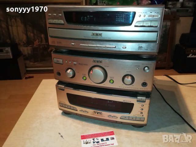 AKAI AX-810+AKAI TC-813R 1502222048, снимка 6 - Ресийвъри, усилватели, смесителни пултове - 35801879