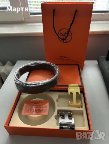 Колан Hermes, снимка 2 - Колани - 51693784