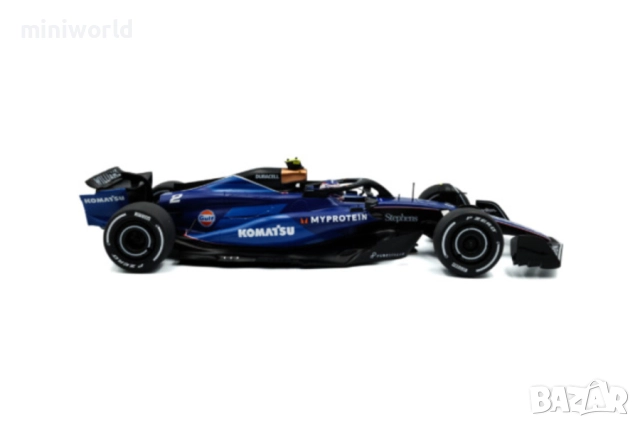 Williams F1 Team FW46 n.2 Saudi Arabien GP 2024 A.Ablon - мащаб 1:18 на Solido моделът е нов в кутия, снимка 3 - Колекции - 52804659