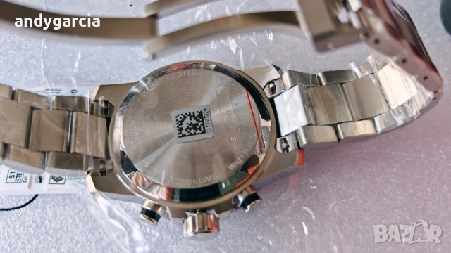  TISSOT SUPERSPORT CHRONO T125.617.11.051.00 ЧИСТО НОВ часовник кутия 100% оригинал , снимка 15 - Мъжки - 53707327