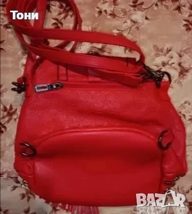 MISS LULU Оригинал Нова Кожена Дамска Раница, снимка 5 - Чанти - 53489059