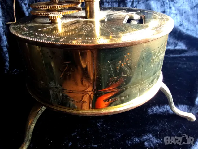 Модел от месинг Orrery/Tellurion слънчева система планети, снимка 4 - Други ценни предмети - 48369995