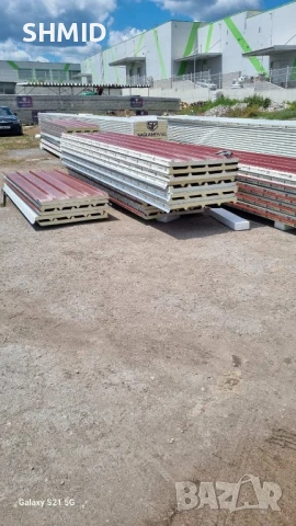 Сандвич панел покривен 4см, снимка 2 - Строителни материали - 50570312