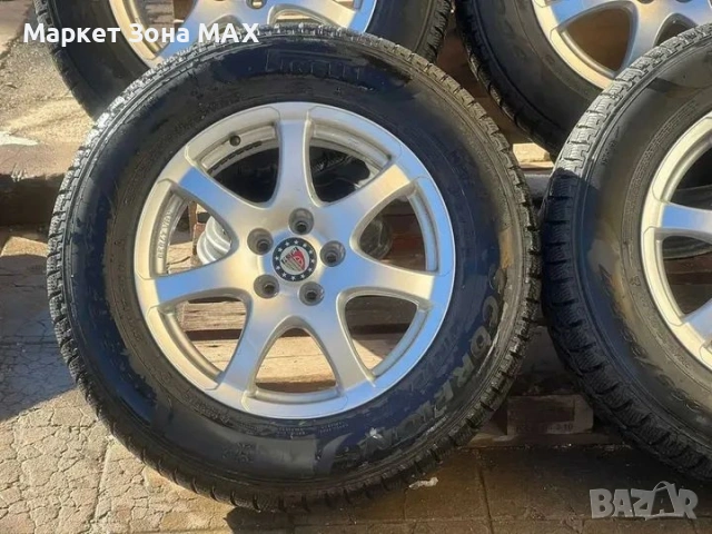 ТОП СЪСТОЯНИЕ! 17" Джанти 5x108 за Ford / Volvo / Peugeot + Зимни гуми подарък, снимка 4 - Гуми и джанти - 53135685