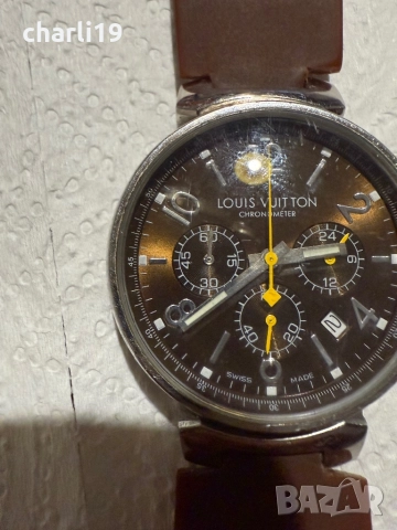Мъжки часовник  LOUIS VUITTON, снимка 2 - Мъжки - 52776670