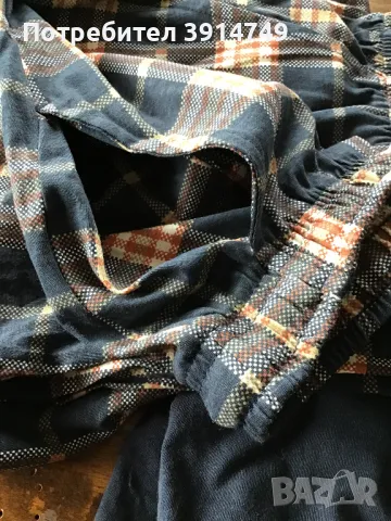 Мъжка пижама долнище + горнище, висококачествен текстил 100% памук, L, НОВА, снимка 4 - Други - 48486412