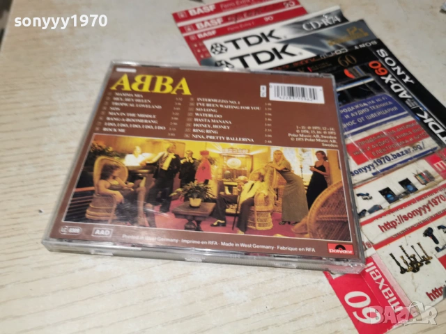 ABBA ORIGINAL CD-ВНОС GERMANY 0603261910H2E6R, снимка 17 - CD дискове - 53738520