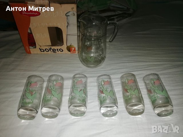 Продавам непипан турски сервиз от 7 части = 6 чаши + 1 кана за напитки, снимка 3 - Сервизи - 41838473