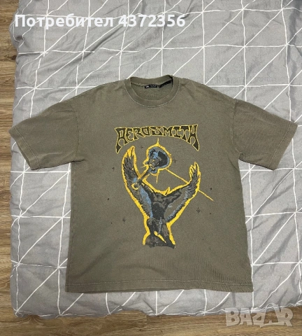Мъжка тениска ZARA X AEROSMITH