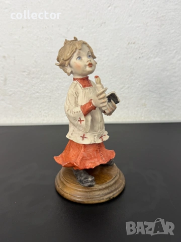 Порцеланова фигура - Capodimonte. №7945, снимка 2 - Колекции - 53822279