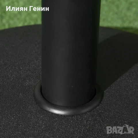 Стойка за чадър Outsunny, основа за чадър, 3 адаптера, регулируема, цимент, 25 кг, снимка 6 - Градински мебели, декорация  - 50511068