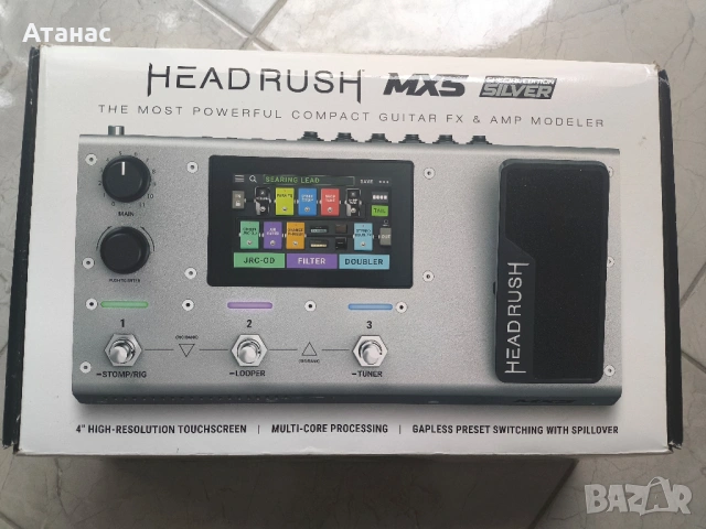 Headrush MX5 -Мултиефект / процесор за китара, снимка 5 - Китари - 53563426