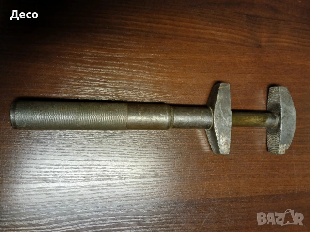 Масивен Стар френски ключ-гаечен ключ., снимка 5 - Ключове - 53583452