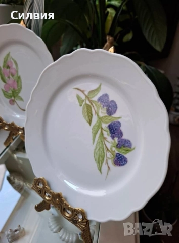 Винтидж порцеланови чинии 3бр., снимка 10 - Антикварни и старинни предмети - 52345722