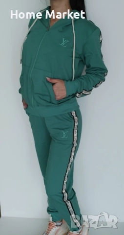 Дамски екип Внос от Турция Доставка до 3 дни с преглед и тест Материята е памук и еластан. Логото е , снимка 12 - Спортни екипи - 51617136