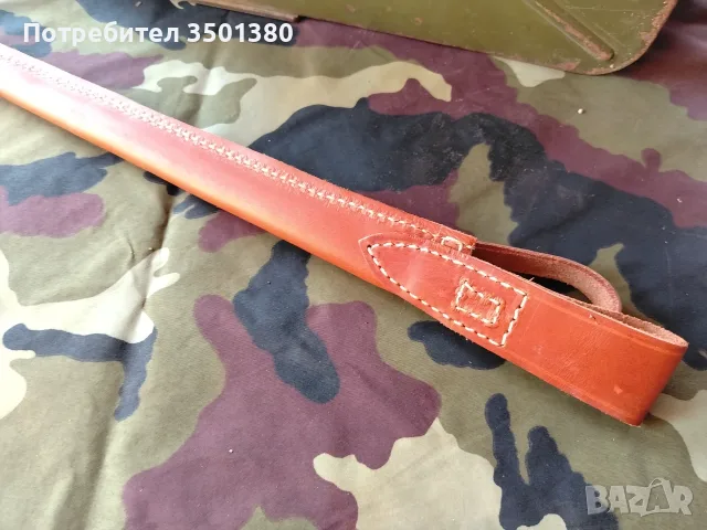 Кожена кания за щик, снимка 3 - Антикварни и старинни предмети - 56112828