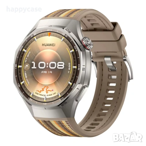 Силиконово-текстилна каишка за Huawei Watch GT6 Pro 46 mm. , снимка 9 - Каишки за часовници - 53838300