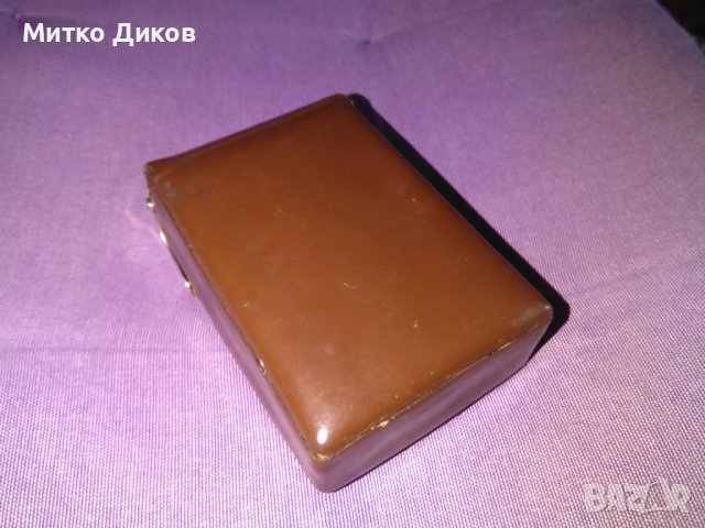 Калъвче за цигари №17 естествена кожа КВУМ 102х66х30мм, снимка 4 - Табакери - 42614635