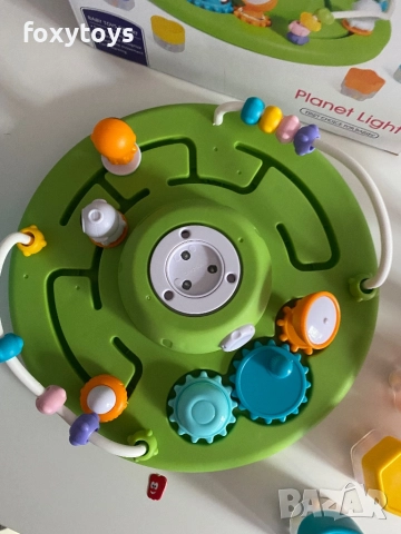 Бебешка играчка забавен Космос - сортер, формички, лабиринт, музика и светлини, снимка 12 - Образователни игри - 51263902