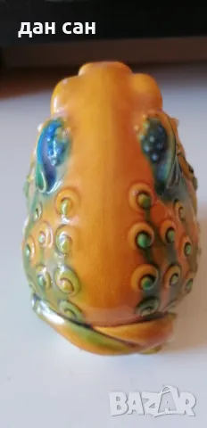 ретро касичка керамична жаба 70те , снимка 5 - Антикварни и старинни предмети - 47269117