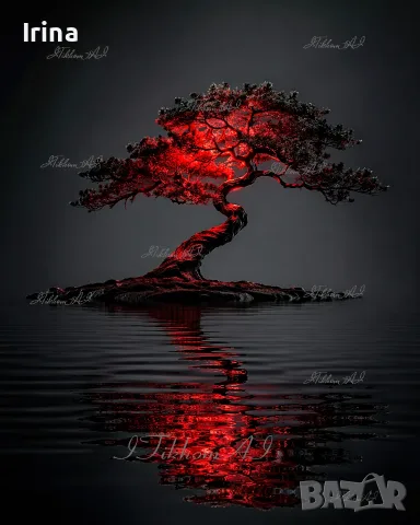 Отражение-картина digital art