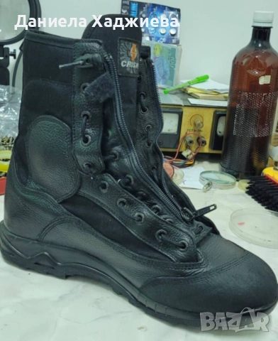 Италиански тактически кубинки Crispi Leopard GTX, снимка 4 - Мъжки боти - 51875660