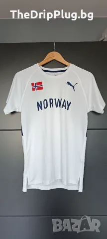 Puma Norway футболна тениска размер S отлична