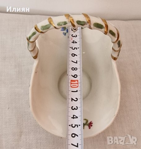 Изключително красива кошница на Limoges France 🇫🇷 , снимка 6 - Антикварни и старинни предмети - 44461817