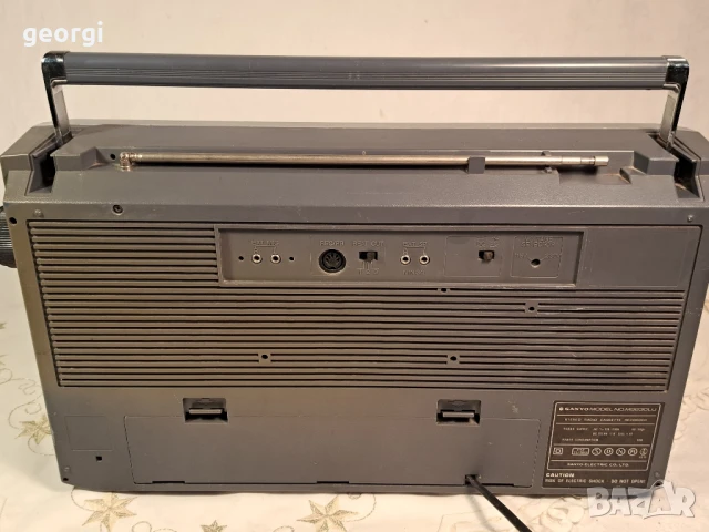 радиокасетофон Sanyo , снимка 10 - Радиокасетофони, транзистори - 50943423