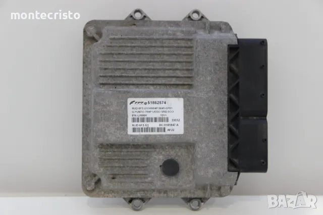 Моторен компютър Fiat Grande Punto (2005-2012г.) 51862574 / MJD6F3G1 / MJD 6F3.G1 / BC0101847A