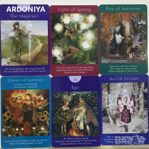 Fairy Tarot - карти Таро, снимка 7 - Други игри - 39143516