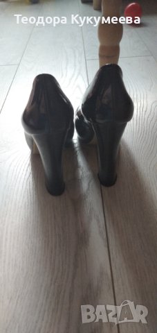Дамски лачени обувки, снимка 3 - Дамски елегантни обувки - 41432147
