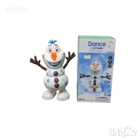 Танцуваща играчка Олаф, снежния човек от Frozen 01819, снимка 2 - Музикални играчки - 50161825
