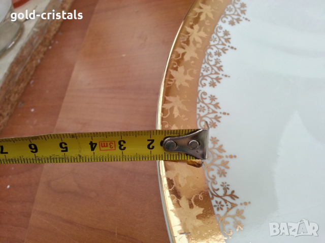 Стар порцелан Чехословакия сервиз за хранене , снимка 10 - Антикварни и старинни предмети - 36166730