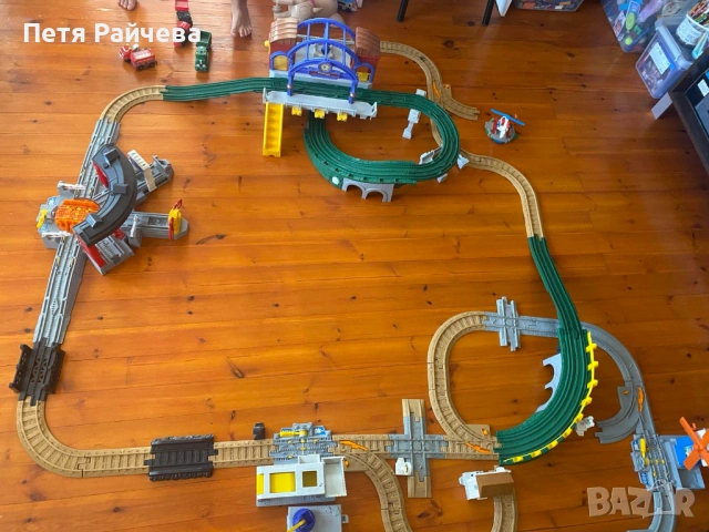 Влак Fisher Price , снимка 3 - Влакчета, самолети, хеликоптери - 53482271