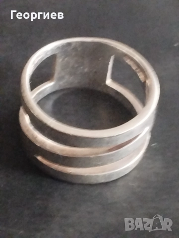 Старо сребро, сребърни пръстени и гривна по 4 € за 1 грам., снимка 14 - Пръстени - 49763934