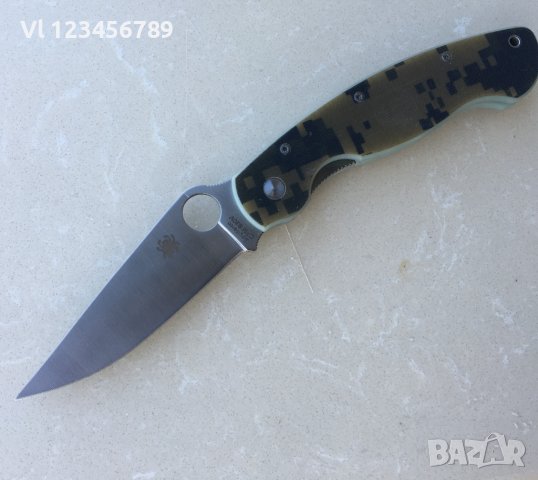 SPYDER CO  Сгъваем джобен нож - Спайдърко CPM 30V, снимка 3 - Ножове - 41474357