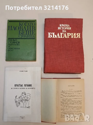 Когато Пловдив беше столица: Очерци за Източна Румелия - Маньо Стоянов