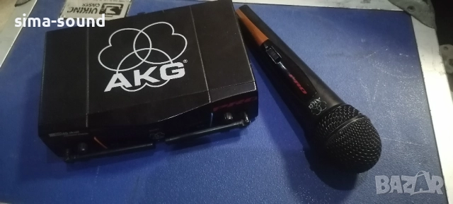 Безжичен микрофон AKG, снимка 4 - Микрофони - 52686074