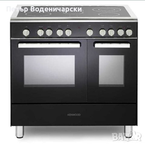 Полупрофесионална електрическа стъклокерамична готварска печка Kenwood CK418SL 90 см Размери 900 x 9, снимка 4 - Печки, фурни - 41334047