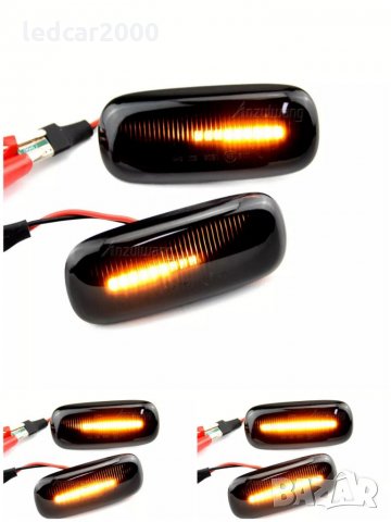 Динамични лед мигачи за калник AUDI, снимка 5 - Аксесоари и консумативи - 34825411