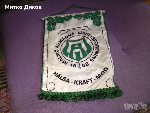 Флагче Малмьо Швеция 25х17см