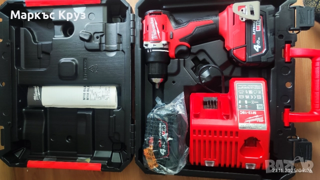 Milwaukee M18 BLPDRC ударен винтоверт  , снимка 2 - Винтоверти - 52515968