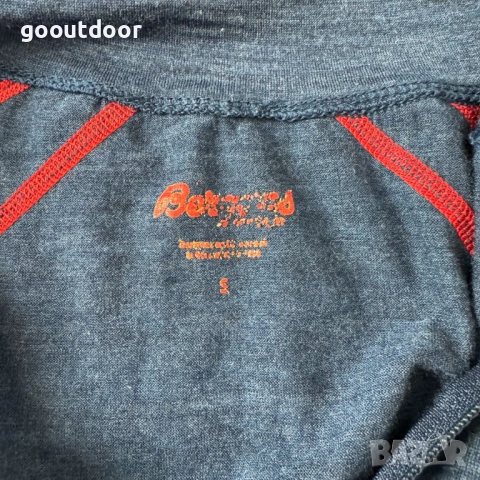 Bergans Fjellrapp HZ мъжка мерино блуза (S), снимка 4 - Спортни дрехи, екипи - 53601151