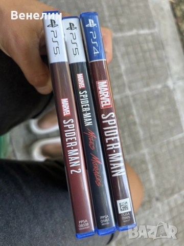 Spider man 1, Miles Morales и 2 ps4, ps5, снимка 2 - Игри за PlayStation - 55803768