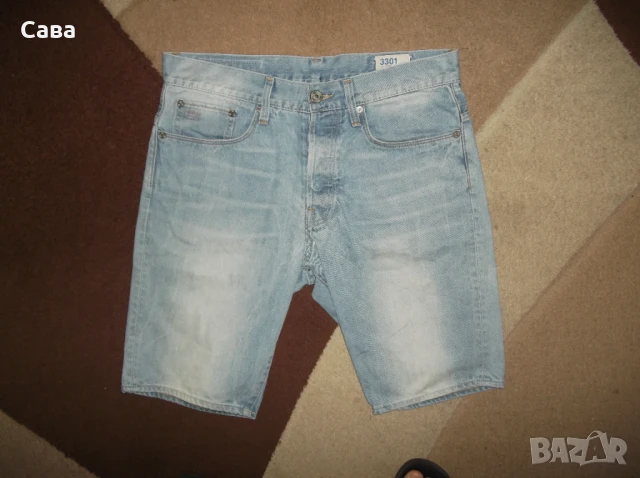 Къси дънки G-STAR  мъжки,С-М, снимка 2 - Къси панталони - 51161035