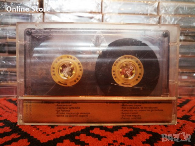 Сем. Пракови и група Златните Детелини - Аз съм Гошо хубавеца, снимка 2 - Аудио касети - 34363737