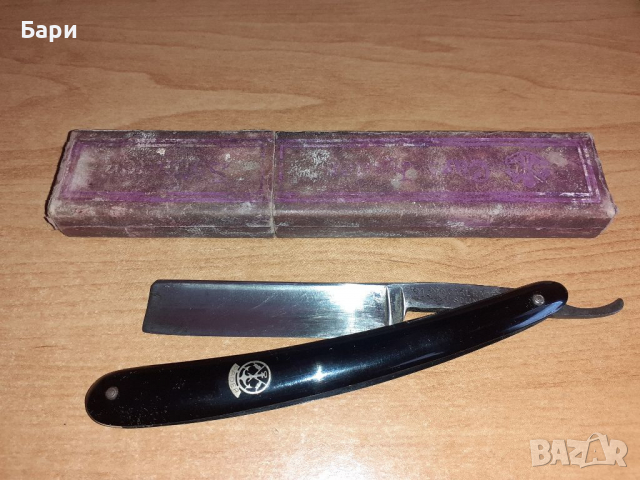 Рядък оригинален бръснач CARL RADER 21 SOLINGEN, снимка 2 - Други ценни предмети - 36225272