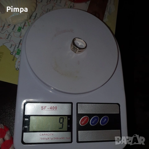 Сребърен пръстен , снимка 3 - Пръстени - 53513177